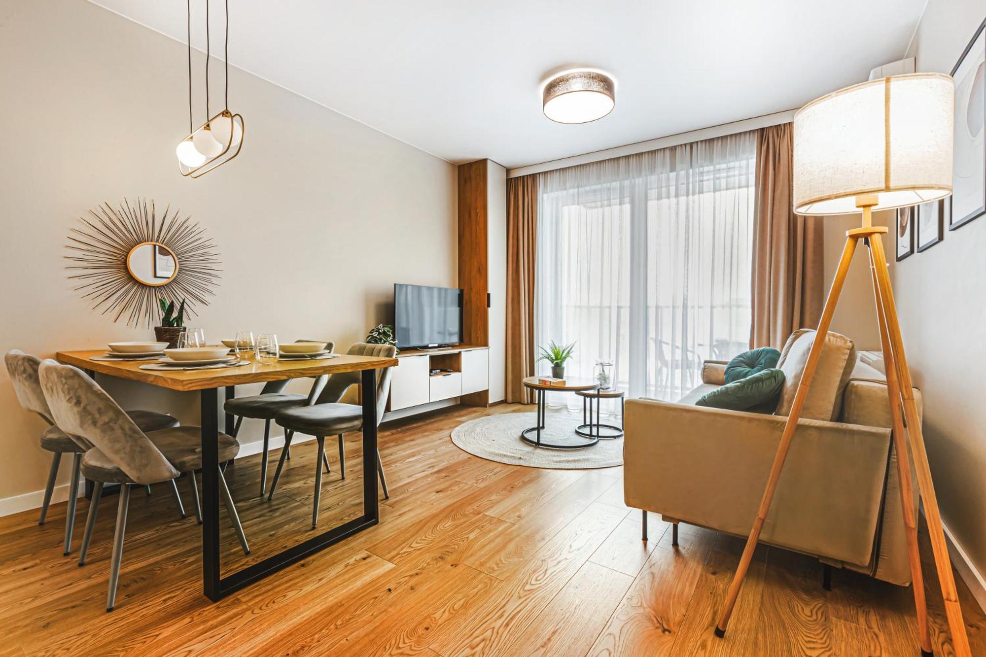 Komfortowy Apartament Z Balkonem I Parkingiem ヴロツワフ エクステリア 写真